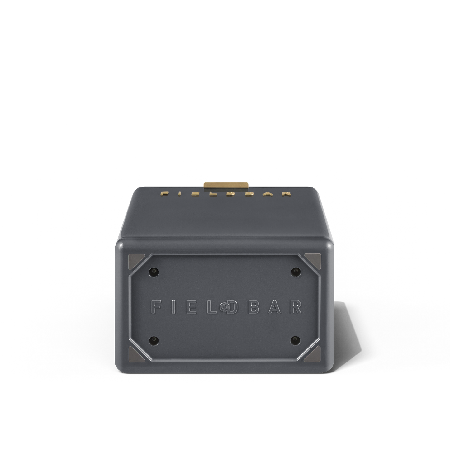 Oyster Grey travel cooler – non-slip feet