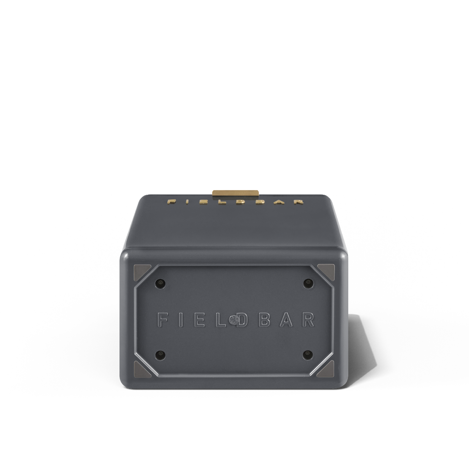 Oyster Grey travel cooler – non-slip feet