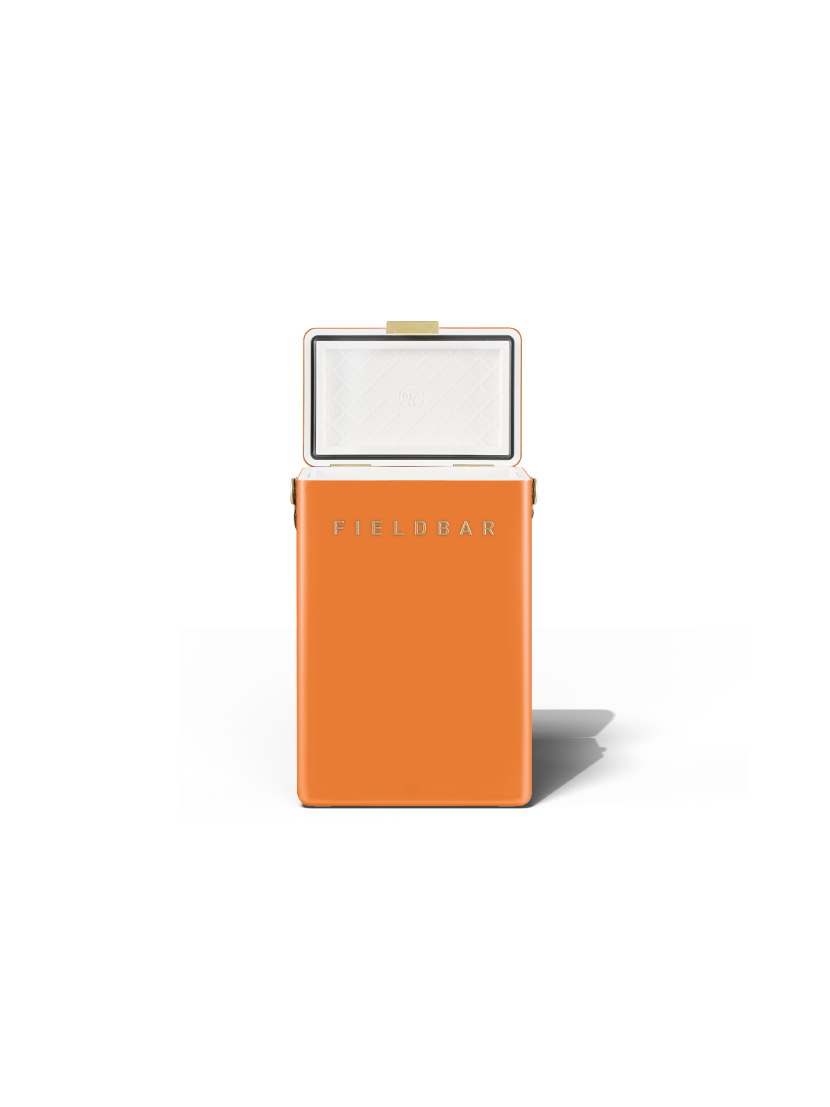 Fieldbar Orchard Orange Drinks Box – lid open interior