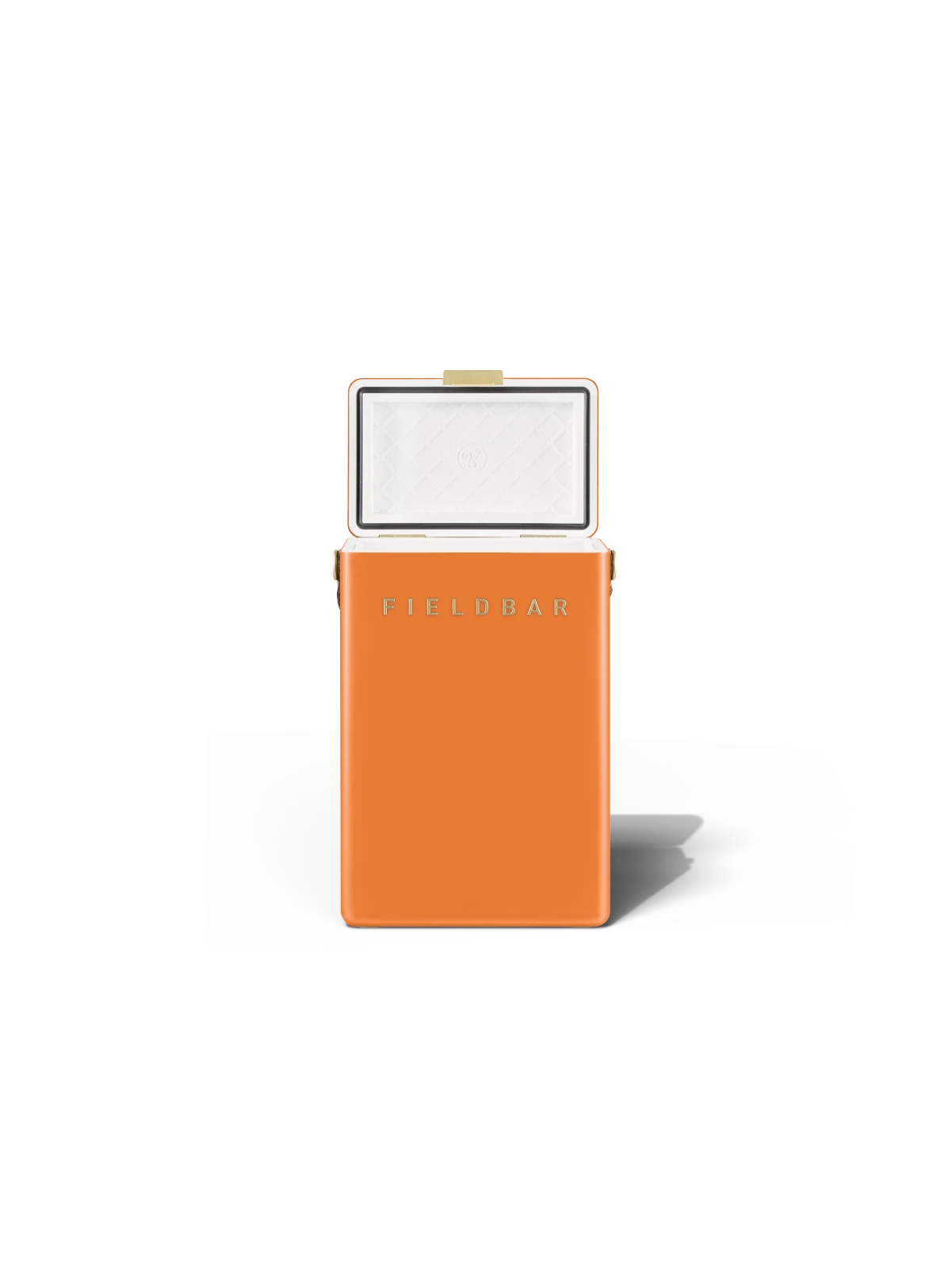 Fieldbar Orchard Orange Drinks Box – lid open interior