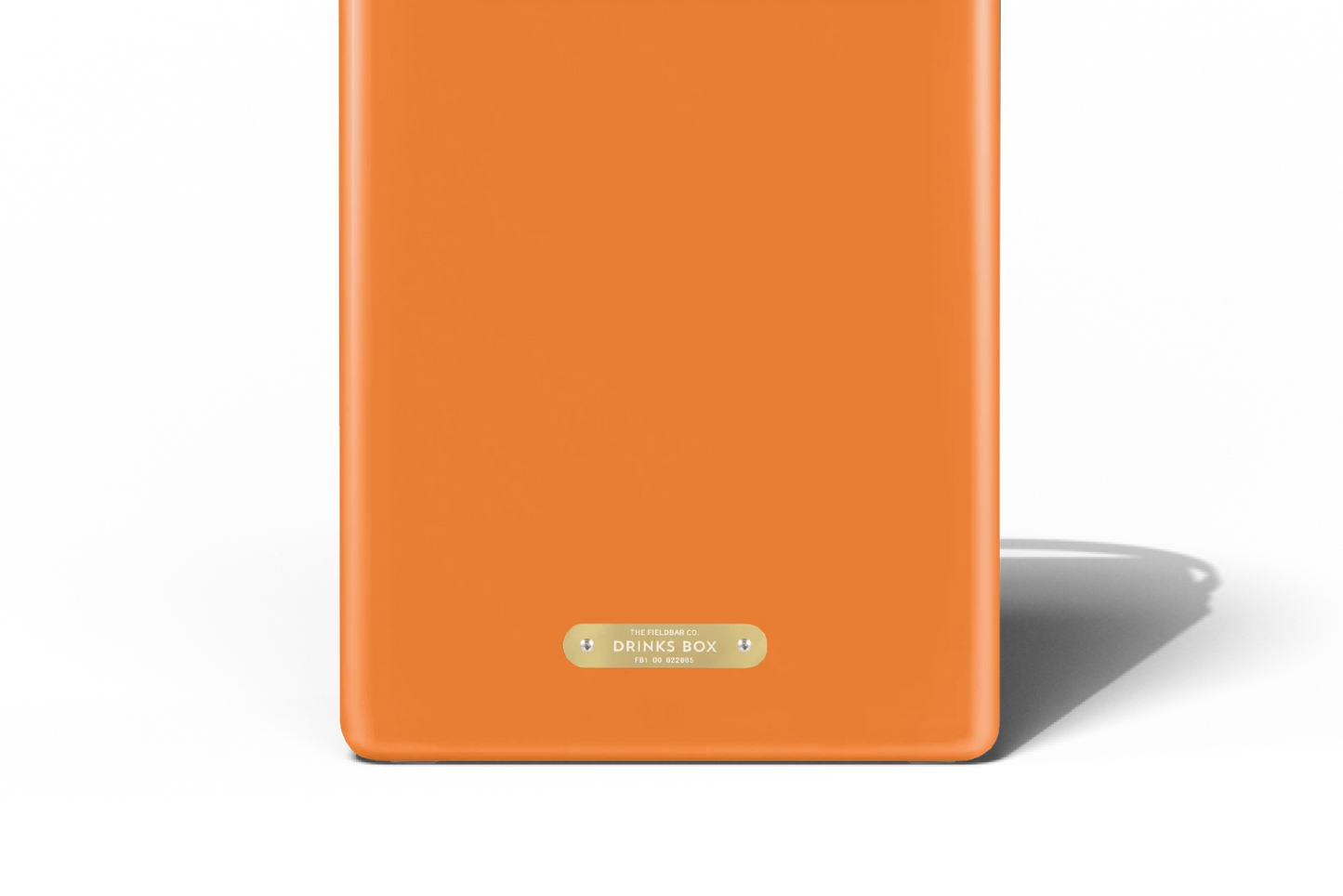 Fieldbar Orchard Orange Drinks Box – brass detail