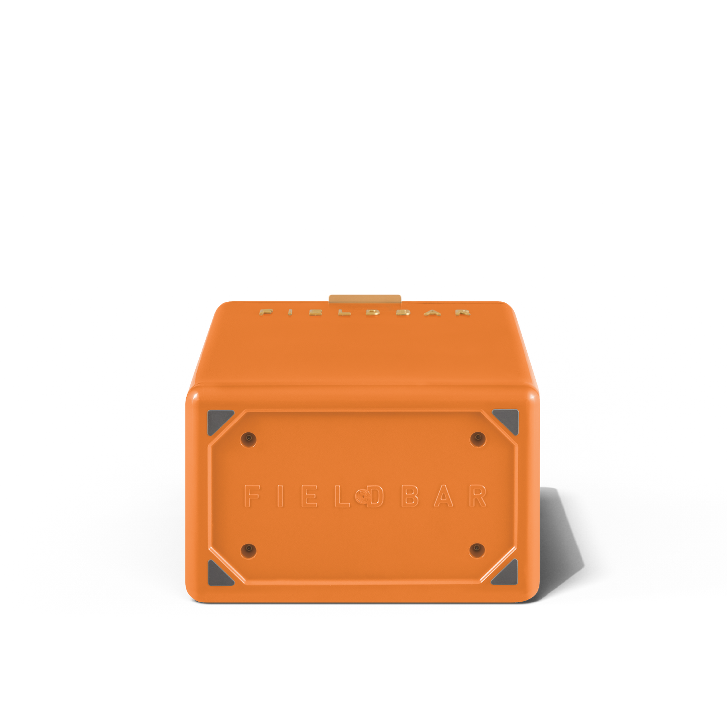 Orchard Orange travel cooler – non-slip feet
