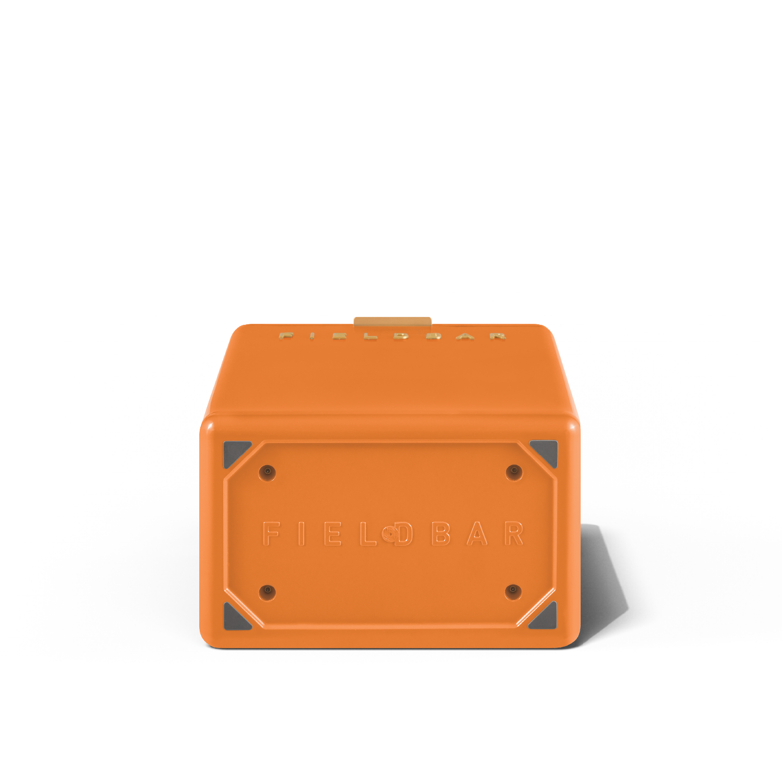 Orchard Orange travel cooler – non-slip feet