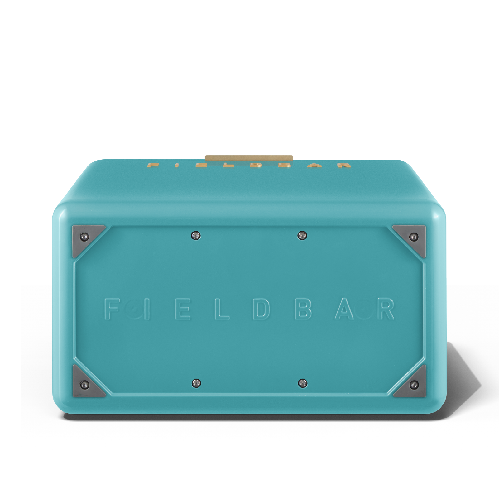 base of the Bazaruto Blue Gin Trunk cooler box