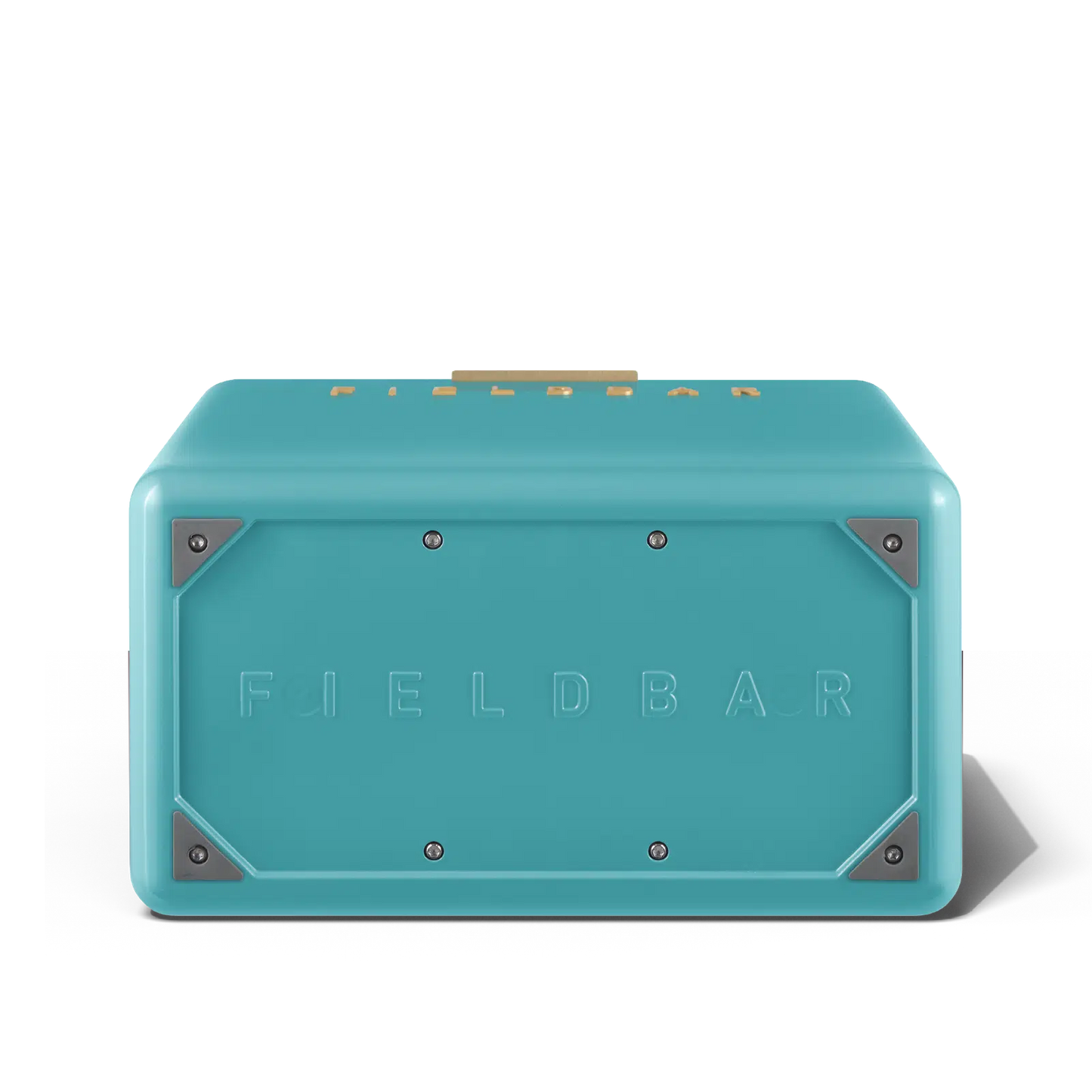 base of the Bazaruto Blue Gin Trunk cooler box