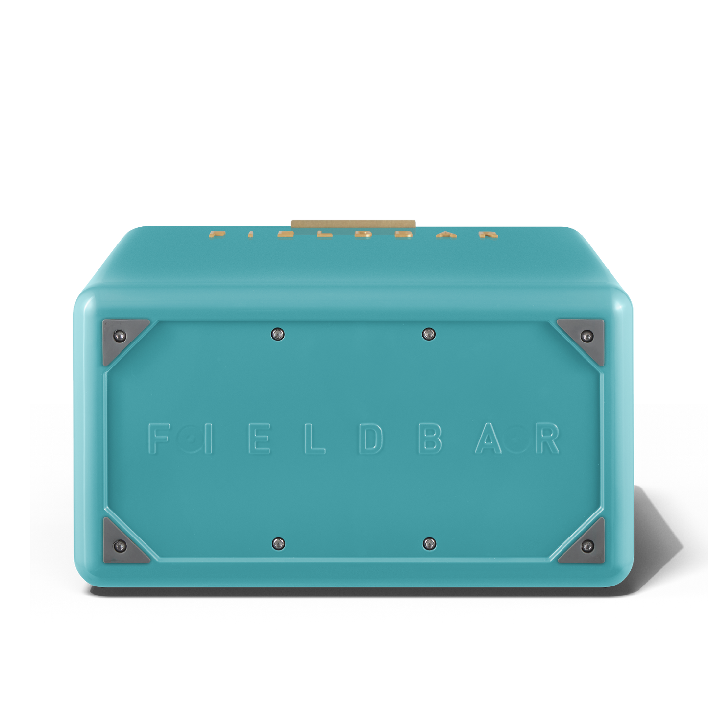 base of the Bazaruto Blue Gin Trunk cooler box