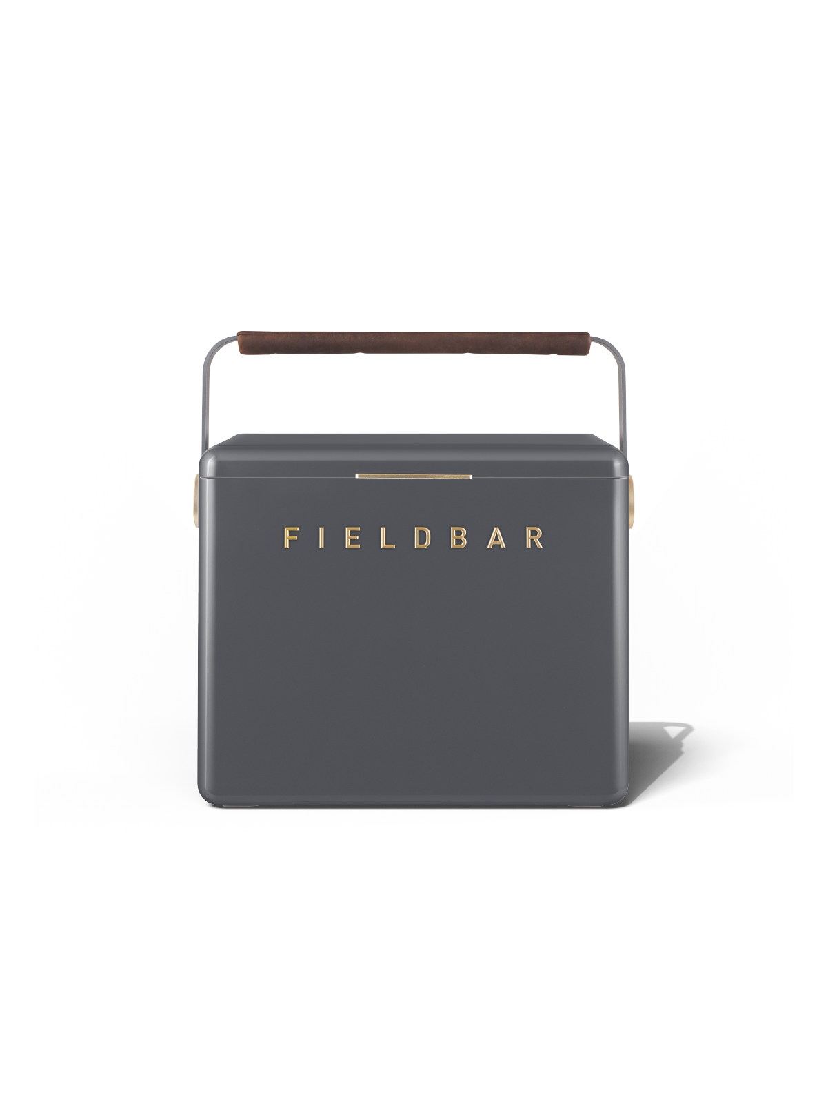 Oyster Grey Gin Trunk cooler box – premium hardcase cooler by Fieldbar