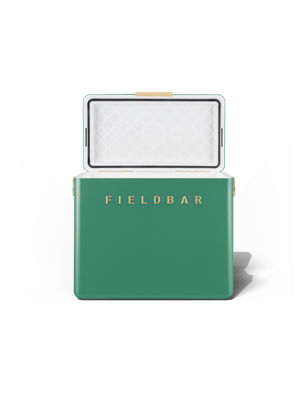 Fieldbar Gin Trunk Orchard Orange open with insulated interior