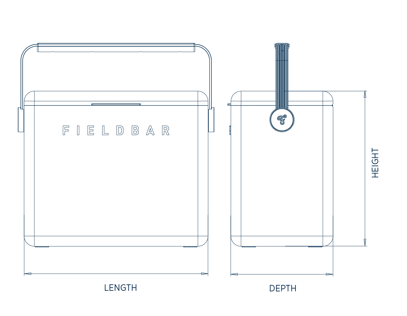 Gin Trunk / Bazaruto Blue - Additional Image