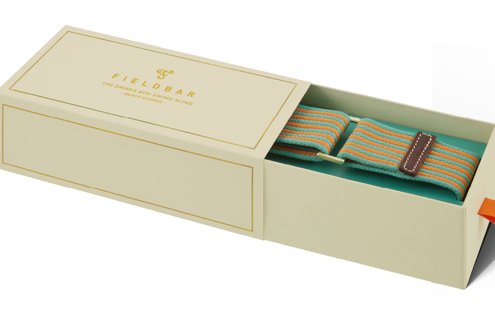 Portofino striped swing sling and packaging – Fieldbar