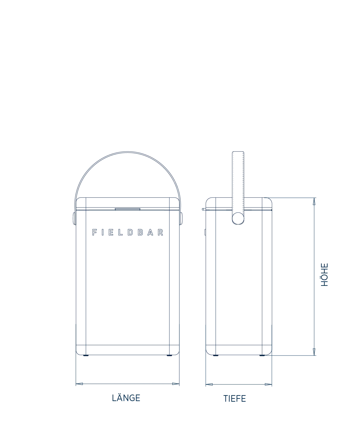 Drinks Box / Lobster Red - Additional Image