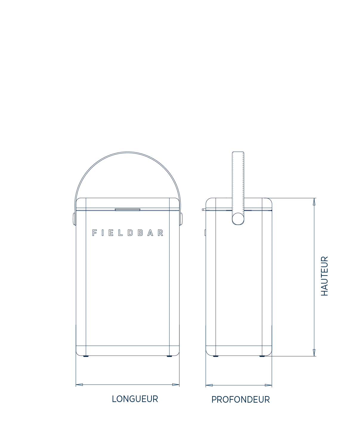Drinks Box / Lobster Red - Additional Image