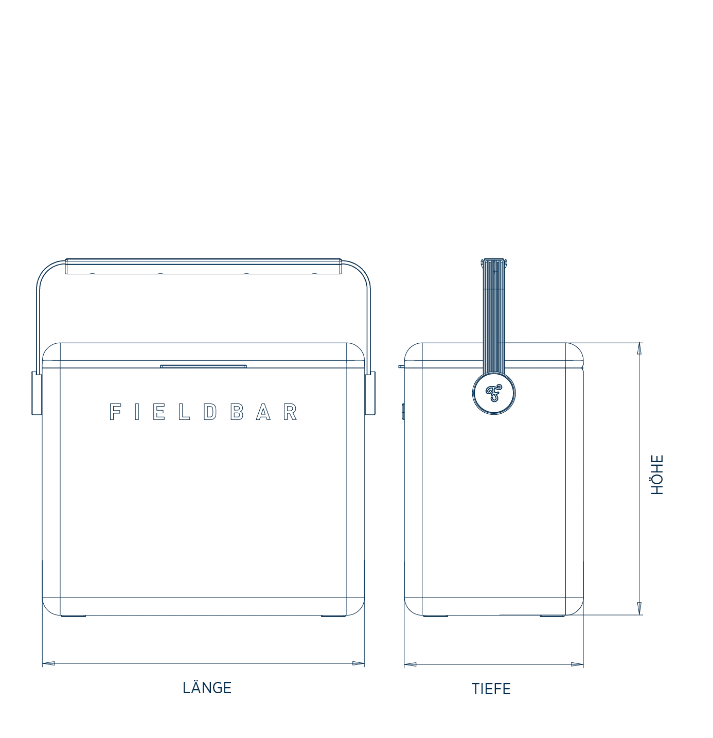 Gin Trunk / Racing Green - Additional Image